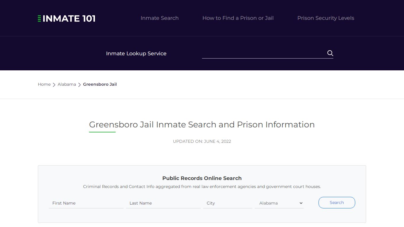 Greensboro Jail Inmate Search, Visitation, Phone no ...